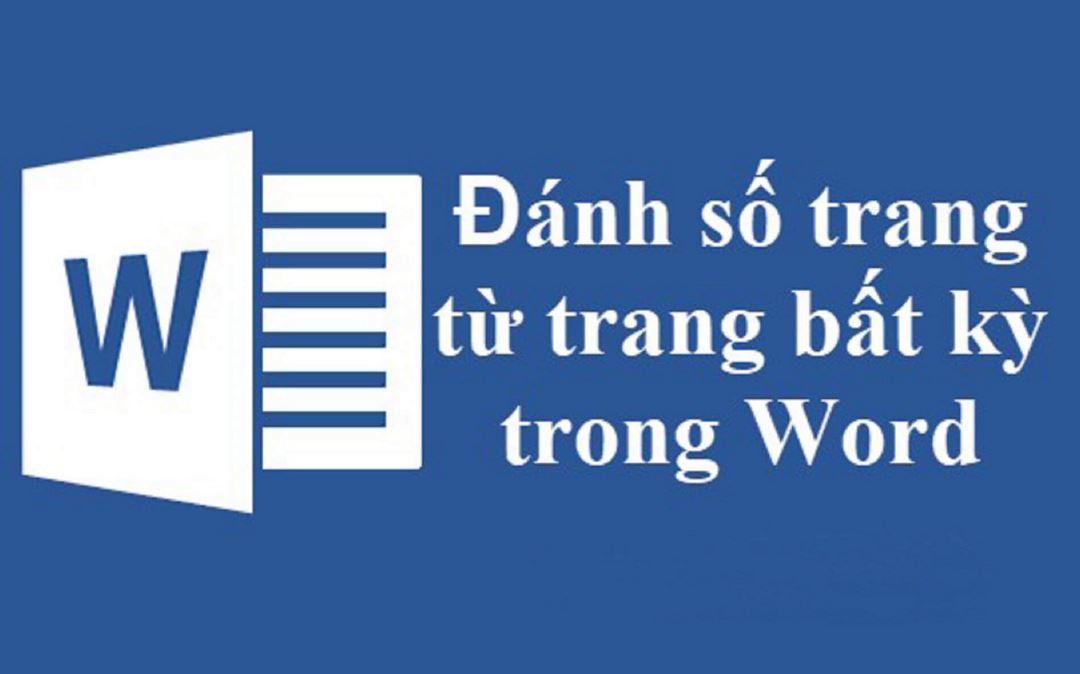 Đánh số trang trong bản word nghĩa là gì