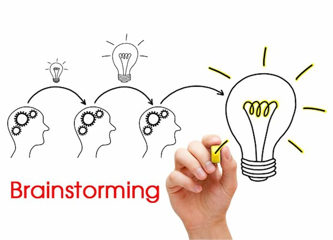 Brainstorming là động não và suy nghĩ giải quyết vấn đề 