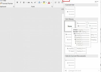 Cách làm mục lục trong Word 2010 tự động chỉ với vài thao tác đơn giản