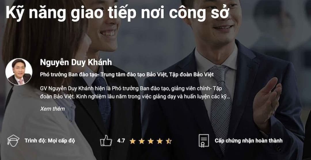 Kỹ năng giao tiếp trong bán hàng