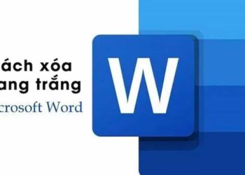 Tại sao không xóa được trang trắng trong word