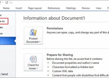Cách xóa khoảng trắng trong word