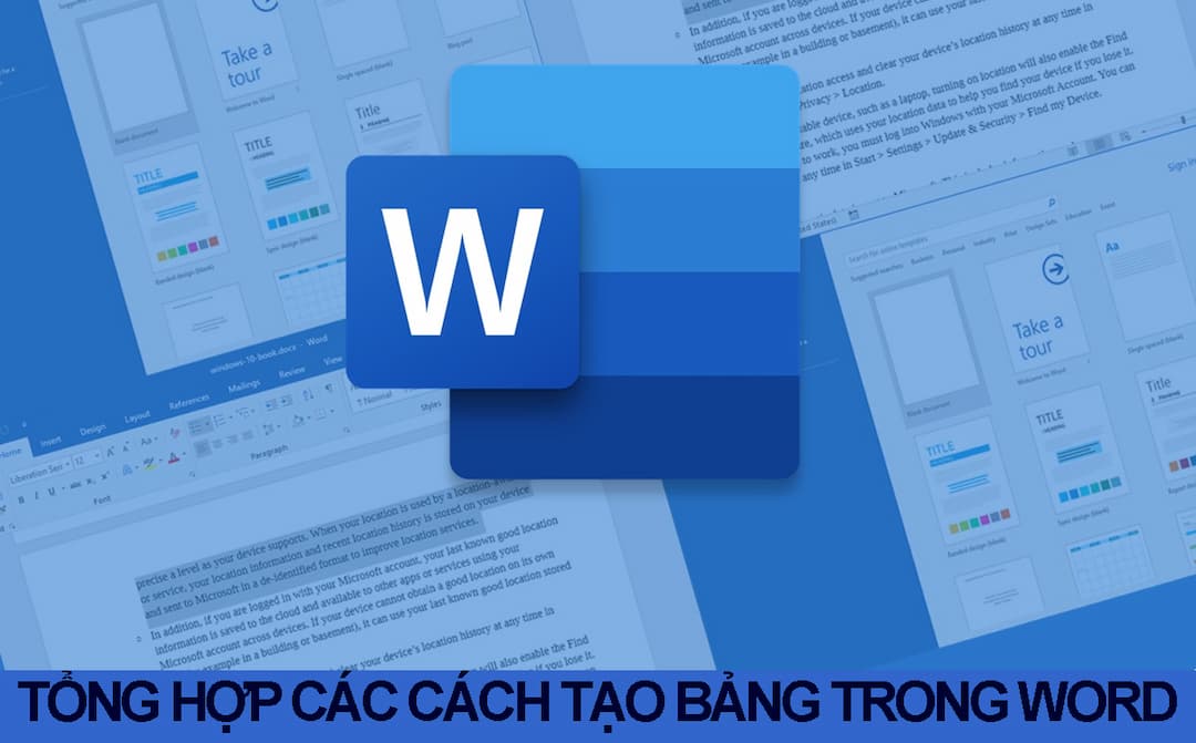 Thêm bảng trên Ipad