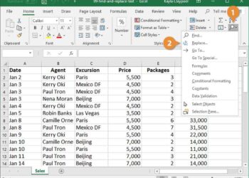 Cách Xuống Dòng Excel Bằng Find & Replace