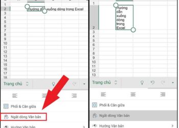 Cách Xuống Dòng Excel Trên Điện Thoại