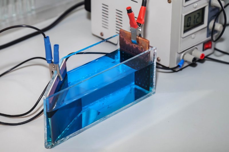 Trước hết phải có chất điện phân để điện phân xảy ra