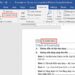 Cách làm mục lục trong word 2019