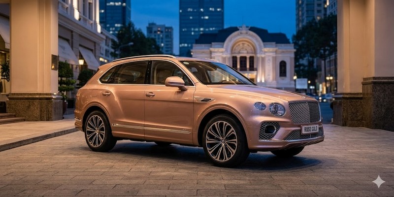 Vua Địa hình Siêu sang – Bentley Bentayga EWB Azure